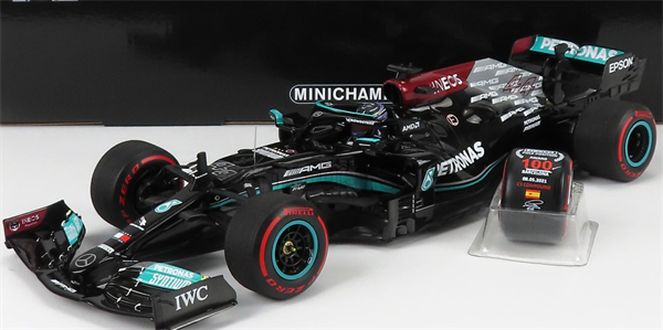 MINICHAMPS Model Mercedes Lewis Hamilton 100 pole position.