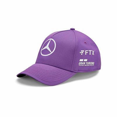 Tímová šiltovka AMG Mercedes Lewis Hamilton purple