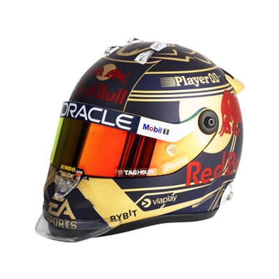 Mini helma Max Verstappen World Championship 2023