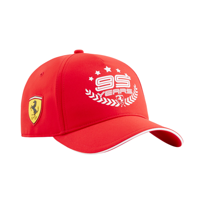 Šiltovka Scuderia Ferrari 95 Years červená