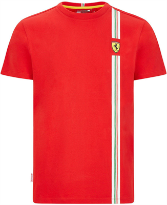 Tričko Scuderia Ferrari s talianskou trikolórou