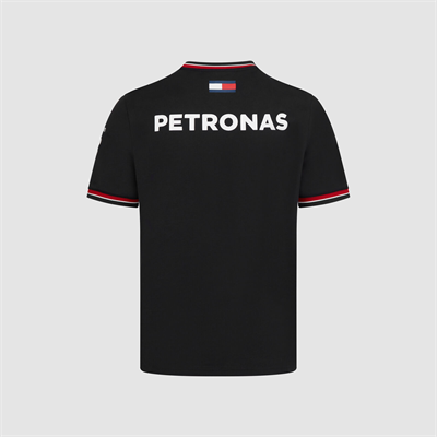 Tímové tričko Mercedes AMG Petronas F1 Team 2022 čierne