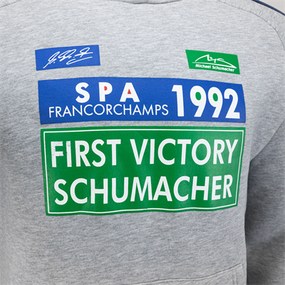 Mikina Michael Schumacher prvé víťazstvo  GP Belgicko 1992