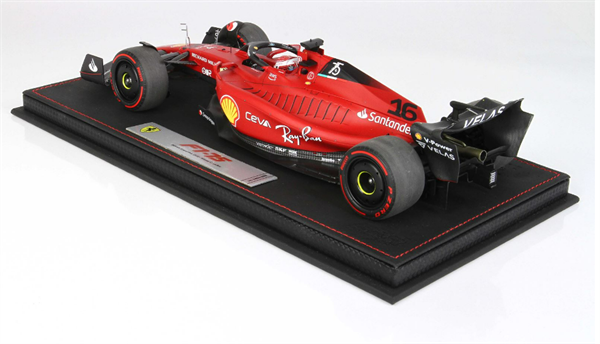 Model BBR Ferrari F1-75 G.P BAHRAIN 2022 Winner C.Leclerc